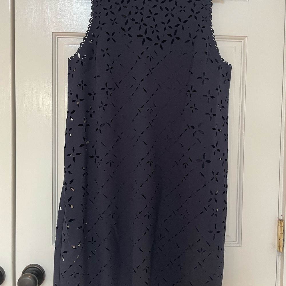 J. Crew Navy Sheath Dress